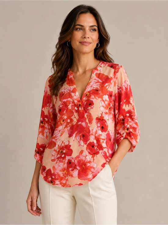 Zac & Rachel Tops - 🎉5 for $45🎉 Zac & Rachel top blouse shirt size L